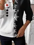 Imitation Cashmere Vintage Christmas Loose Sweater