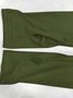 Women's Long Sleeve T-shirt Spring/Fall Wine Red Plain Split Joint Crew Neck Daily Going Out Vintage Top