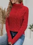 Casual Regular Fit Plain Sweater