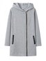 Stand Collar Casual Split Joint Jacket