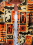 Peasant Halloween Knitted Crew Neck Cardigan