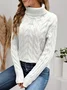 Casual Regular Fit Plain Sweater
