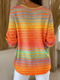 Casual V Neck Regular Fit Cotton Sweater