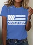 Women's Charlie Kirk Patriot Memorial Short Sleeve T-Shirt