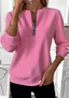 Casual Cotton Sweatshirt