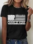 Women's Charlie Kirk Patriot Memorial Short Sleeve T-Shirt
