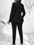 Women's elegant two-piece nude suit with slim-fit lapel jacket wrinkle-resistant slim fit and matching pants
