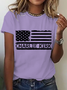 Women's Charlie Kirk Patriot Memorial Short Sleeve T-Shirt