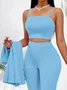 Women's elegant two-piece nude suit with slim-fit lapel jacket wrinkle-resistant slim fit and matching pants