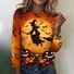 Cotton Casual Halloween T-Shirt