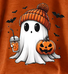 Women'S Casual Halloween Print Sweatshirt