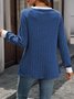 Casual Cotton Regular Fit Color Block T-Shirt