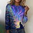 Casual Animal Crew Neck Cotton T-Shirt