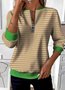 Stand Collar Casual Regular Fit Cotton Sweatshirt
