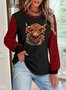 Cotton Casual Sweatshirt