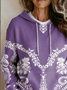 Ethnic Loose Hoodie Ethnic Sweater
