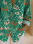 Vintage Loose Shirt Collar Shirt