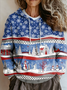 Loose Christmas Hoodie Ethnic Sweater