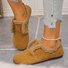 Plain Patent Leather Shallow Shoes