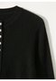 Crew Neck Simple Plain Regular Fit Cardigan