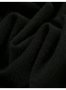 Crew Neck Simple Plain Regular Fit Cardigan