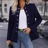 Plain Others Loose Sexy Jacket