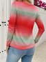 Regular Fit Geometric Casual T-Shirt