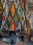 Loose Casual Printing Abstract Sweatshirt