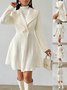 Plain Urban Lapel Collar Jacquard Thickened Slim-fit Jacquard Jacket