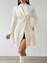 Plain Urban Lapel Collar Jacquard Thickened Slim-fit Jacquard Jacket