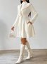 Plain Urban Lapel Collar Jacquard Thickened Slim-fit Jacquard Jacket