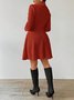 Plain Urban Lapel Collar Jacquard Thickened Slim-fit Jacquard Jacket