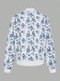 Printing Floral Ethnic Others Jacket