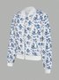 Printing Floral Ethnic Others Jacket