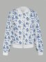 Printing Floral Ethnic Others Jacket
