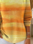 Printing Crew Neck Casual Regular Fit Sweater