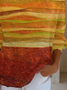 Casual Crew Neck Printing Sweater