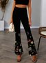 Gradient Pattern Simple Regular Fit Pants