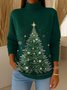 Christmas Turtleneck Casual Loose Sweater
