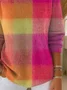 Casual Printing Crew Neck Sweater
