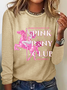 Im Gonna Keep On Dancin At The Pink Pony Club Casual Long Sleeve Shirt