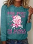 Pink Pony Club Casual Long Sleeve Shirt