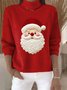 Christmas Turtleneck Loose Vintage Sweater