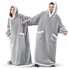 Home Clothes Jacket Lazy Hooded Sweater Thickened Blanket Loose Pullover Wearable Blanket Couple Parent-Child Style