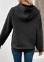 Plain Casual Hoodie