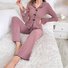 V Neck Wool/Knitting Loose Casual Lounge Set