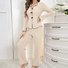 V Neck Wool/Knitting Loose Casual Lounge Set