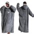 Home Clothes Jacket Lazy Hooded Sweater Thickened Blanket Loose Pullover Wearable Blanket Couple Parent-Child Style