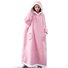 Home Clothes Jacket Lazy Hooded Sweater Thickened Blanket Loose Pullover Wearable Blanket Couple Parent-Child Style
