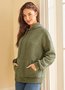 Plain Casual Hoodie